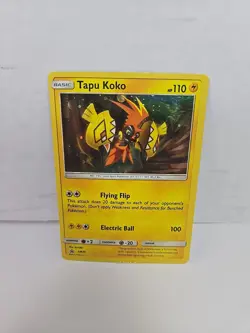Pokemon Tapu Koko SM30 - Black Star Promo Holo Card (Sun & Moon) - Image 1
