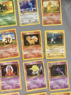 Vintage Pokemon WOTC Base 2 Collection 1999 88 cards , Rares , uncommon/common - Image 3