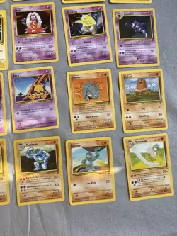 Vintage Pokemon WOTC Base 2 Collection 1999 88 cards , Rares , uncommon/common - Image 5