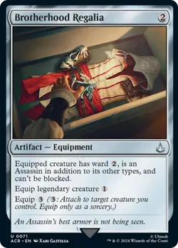 Brotherhood Regalia [Assassin's Creed] Near Mint - Image 1