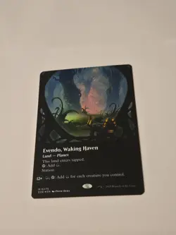 Evendo, Waking Haven (Borderless) Edge of Eternities Foil - Image 1