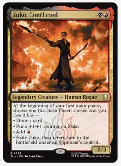 Zuko, Conflicted - Avatar: The Last Airbender - IN HAND Fast Ship! - Image 1