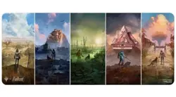 New Sealed - MTG Fallout 6 ft Ultra Pro Playmat Wastelands Medley Basic Land - Image 2