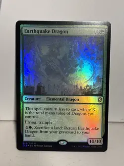 Earthquake Dragon Commander Legends: Battle for Baldur's Gate Foil - Image 1