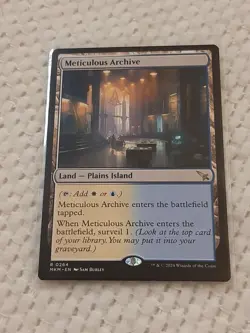 Meticulous Archive 0264 NM MTG Murders at Karlov Manor Magic The Gathering NP - Image 1