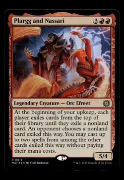 Plargg and Nassari 18 Foil R March of the Machine: The Aftermath - Image 1