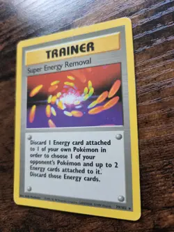 Pokemon TCG Super Energy Removal Base Set 79/102 Regular Unlimited Rare - Image 3