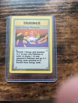 Pokemon TCG Super Energy Removal Base Set 79/102 Regular Unlimited Rare - Image 5