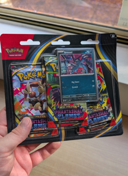 Pokemon - Phantasmal Flames 3-Pack Blister | Sneasel Promo - Image 3
