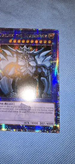 Yu-Gi-Oh! TCG Obelisk the Tormentor (Quarter Century Secret Rare) - Legendary... - Image 3