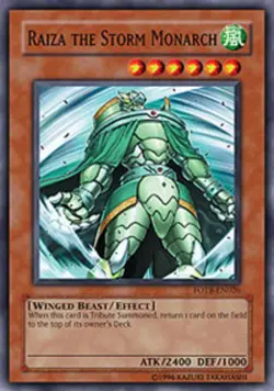 Raiza the Storm Monarch - FOTB-EN026 - Super Rare - Unlimited Edition x1 Light P - Image 1