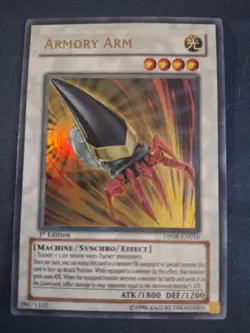 Armory Arm DP08-EN016 Duelist Pack 8: Yusei Fudo - 1st Edition | LP | Ultra Rare - Image 1