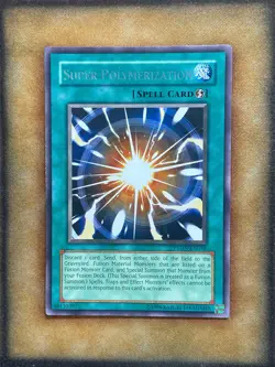 Yugioh Super Polymerization PTDN-EN046 Rare NM - Image 1