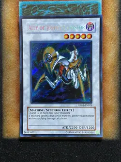 Yugioh Ally Of Justice Catastor HA01-EN026 Secret Rare NM - Image 1