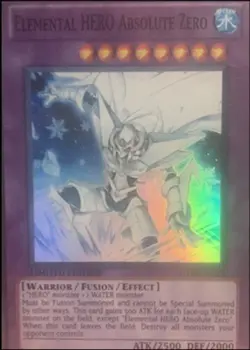 Yu-Gi-Oh! TCG Elemental Hero Absolute Zero GX Manga Promos Series 4 YG04-EN001 L - Image 1