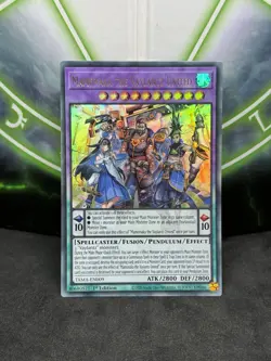 Yugioh Mamonaka the Vaylantz United TAMA-EN009 Ultra Rare 1st Edition NM - Image 1