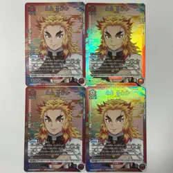 Union Arena Unichike Demon Slayer: Kimetsu no Yaiba Rengoku Anjuro Promo 4 piece - Image 1