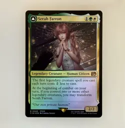 Magic the Gathering: Serah Farron Final Fantasy Foil NM - Image 1