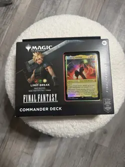 NEW - Magic: The Gathering Final Fantasy VII Commander Deck Limit Break - Image 1