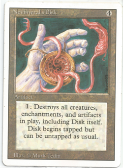 MTG - Nevinyrral’s Disk - Revised Edition - ENG - NM - Image 1