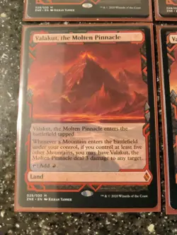 1x Valakut, the Molten Pinnacle (29/30) Zendikar Rising Expeditions NM - 4 Avail - Image 4