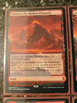 1x Valakut, the Molten Pinnacle (29/30) Zendikar Rising Expeditions NM - 4 Avail - Image 5