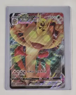 🔥 Pokemon TCG 🔥 Meowth VMax SWSH005 Jumbo Oversize Promo Card 🚀 Near Mint ✈ - Image 1