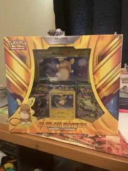 Pokemon Alolan Raichu Box Roaring Skies/Sun & Moon New Factory Sealed W/wrap - Image 1