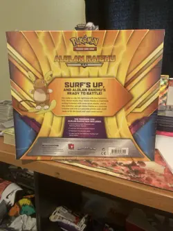 Pokemon Alolan Raichu Box Roaring Skies/Sun & Moon New Factory Sealed W/wrap - Image 2