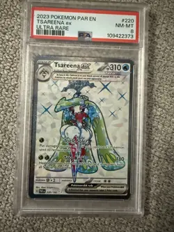 Tsareena ex 220/182 Paradox Rift Ultra Rare Pokemon Card - Image 1