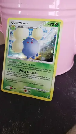 Carte Pokemon Cotovol Holo Near Mint - Pokemon 11/132 DP Merveilles Secretes FR - Image 2