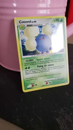 Carte Pokemon Cotovol Holo Near Mint - Pokemon 11/132 DP Merveilles Secretes FR - Image 3