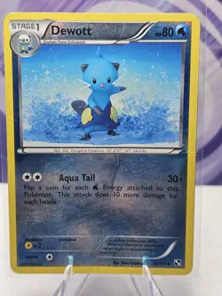 Pokemon TCG - DEWOTT - Black & White 30/114 Reverse Holo Uncommon - Image 1