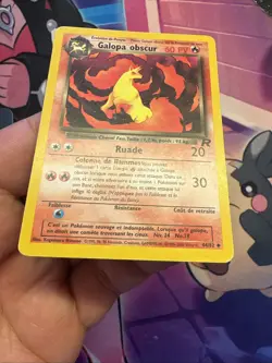 Carte Pokemon Galopa Obscur 44/82 Francais Vf Fr Wizard Team Rocket - Image 5