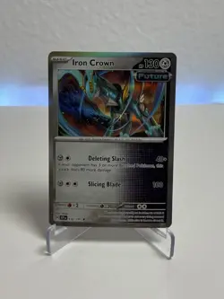 Iron Crown 132/191 Holo Rare Scarlet & Violet: Surging Sparks Pokemon TCG - Image 1