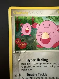 Pokemon TCG EX Unseen Forces 2005 Chansey 40 20/115 Reverse Holo Stamped NM - Image 4