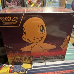 Pokemon Scarlet & Violet Obsidian Flames Pokemon Center Elite Trainer Box ETB PC 820650853913 - Image 1