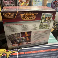 Pokemon Scarlet & Violet Obsidian Flames Pokemon Center Elite Trainer Box ETB PC 820650853913 - Image 3