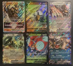 Pokemon Jumbo Oversized Card Lot - 6 Jumbo Cards - Image 1