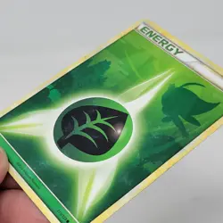 Pokemon - Grass Energy 115/123 Heartgold & Soulsilver Regular - MP - Image 3