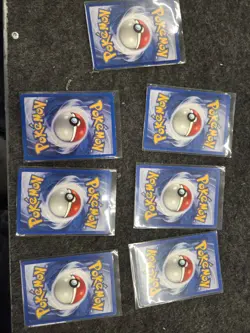 6 Vintage 1st Edition Pokemon Karten Sammulng / Lot Fossil WOTC - Image 1