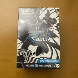 Pokemon TCG Scarlet & Violet Sealed Black Bolt Booster Bundle | Free Shipping - Image 1