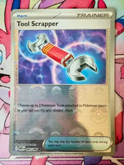 TOOL SCRAPPER POKEBALL WHITE FLARE POKEMON - Image 1