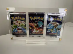 Pokemon 1999 Base Set Unlimited Sealed Art Set Booster Packs 1x Heavy - Image 1