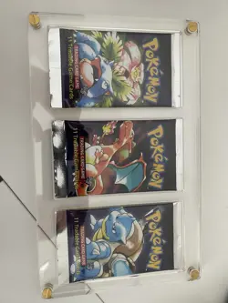 Pokemon 1999 Base Set Unlimited Sealed Art Set Booster Packs 1x Heavy - Image 3