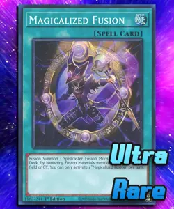 Magicalized Fusion (UR) RA01-EN058 Ultra Rare 1st Edition. LP - Image 1