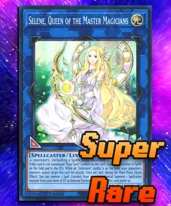 Selene, Queen of the Master Magicians (SR) RA01-EN047 Super Rare 1st Ed. LP - Image 1