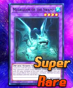Mudragon of the Swamp (SR) RA01-EN028 Super Rare 1st Edition LP - Image 1