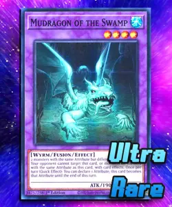 Mudragon of the Swamp (UR) RA01-EN028 Ultra Rare 1st Edition LP - Image 1