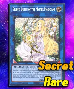 Selene, Queen of the Master Magicians (SEC) RA01-EN047 Secret Rare 1st Ed. LP - Image 1